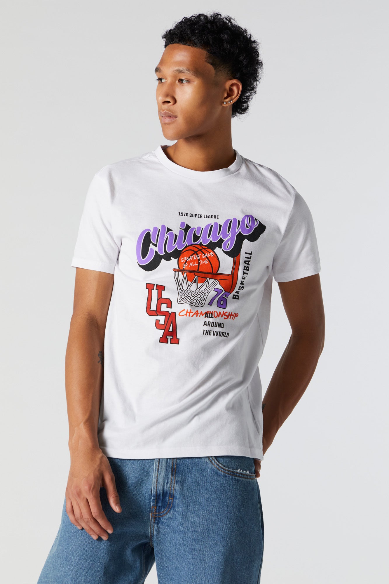 LA Lakers Graphic T-Shirt – Charlotte Russe