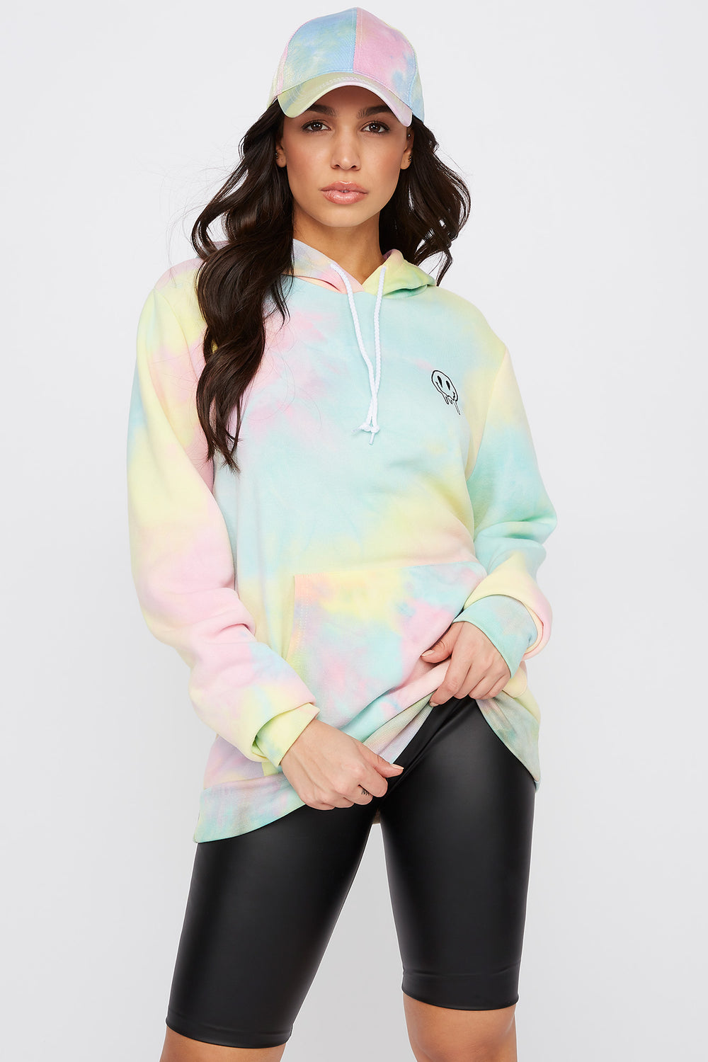 tie dye spongebob hoodie