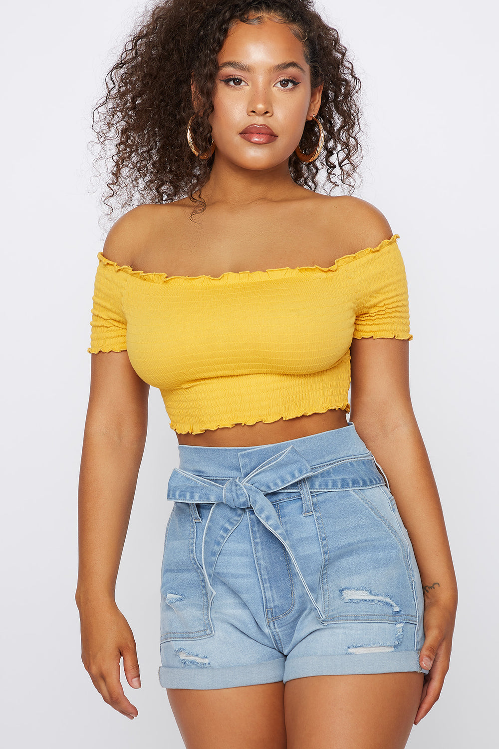 charlotte russe jean shorts