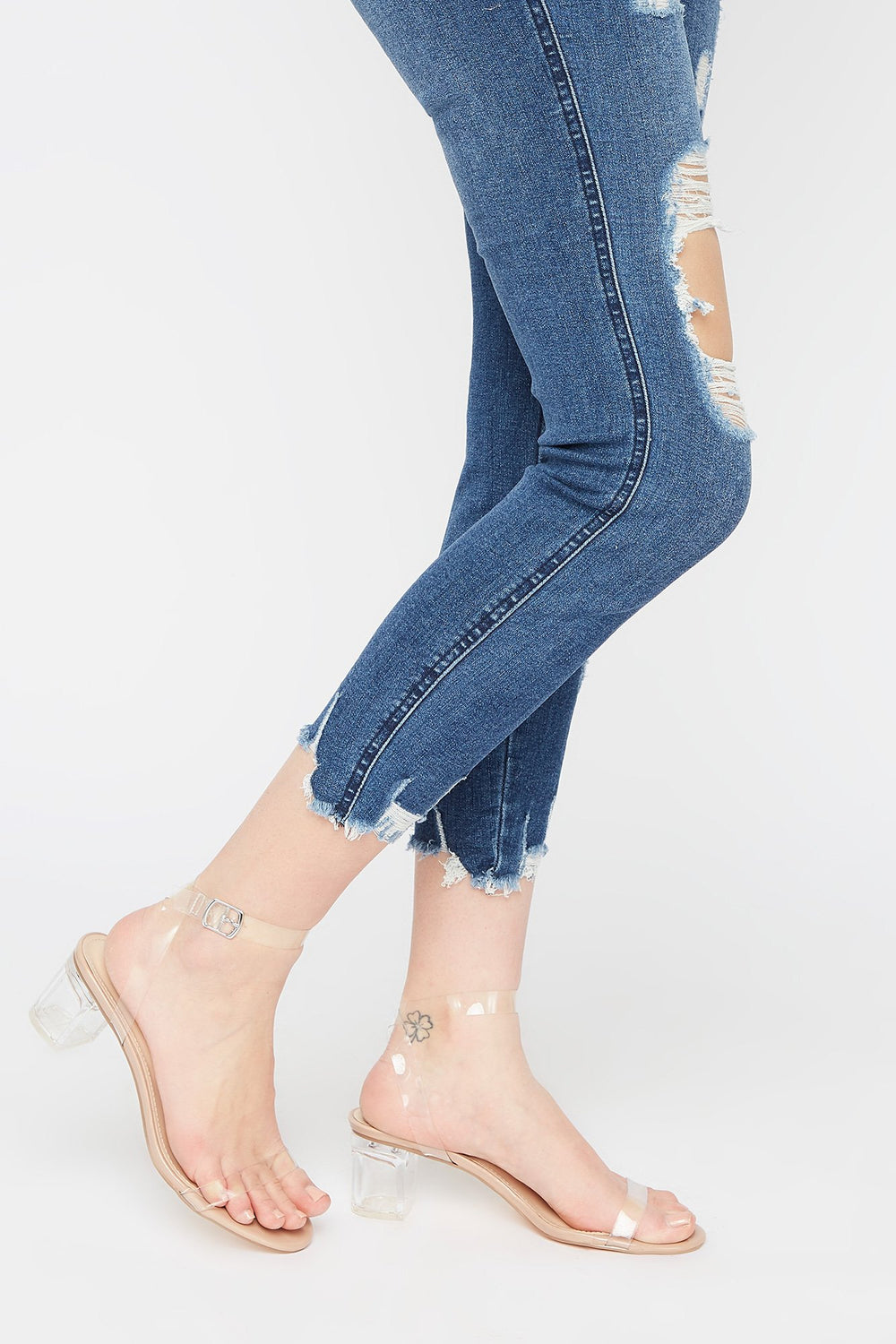 charlotte russe blue heels