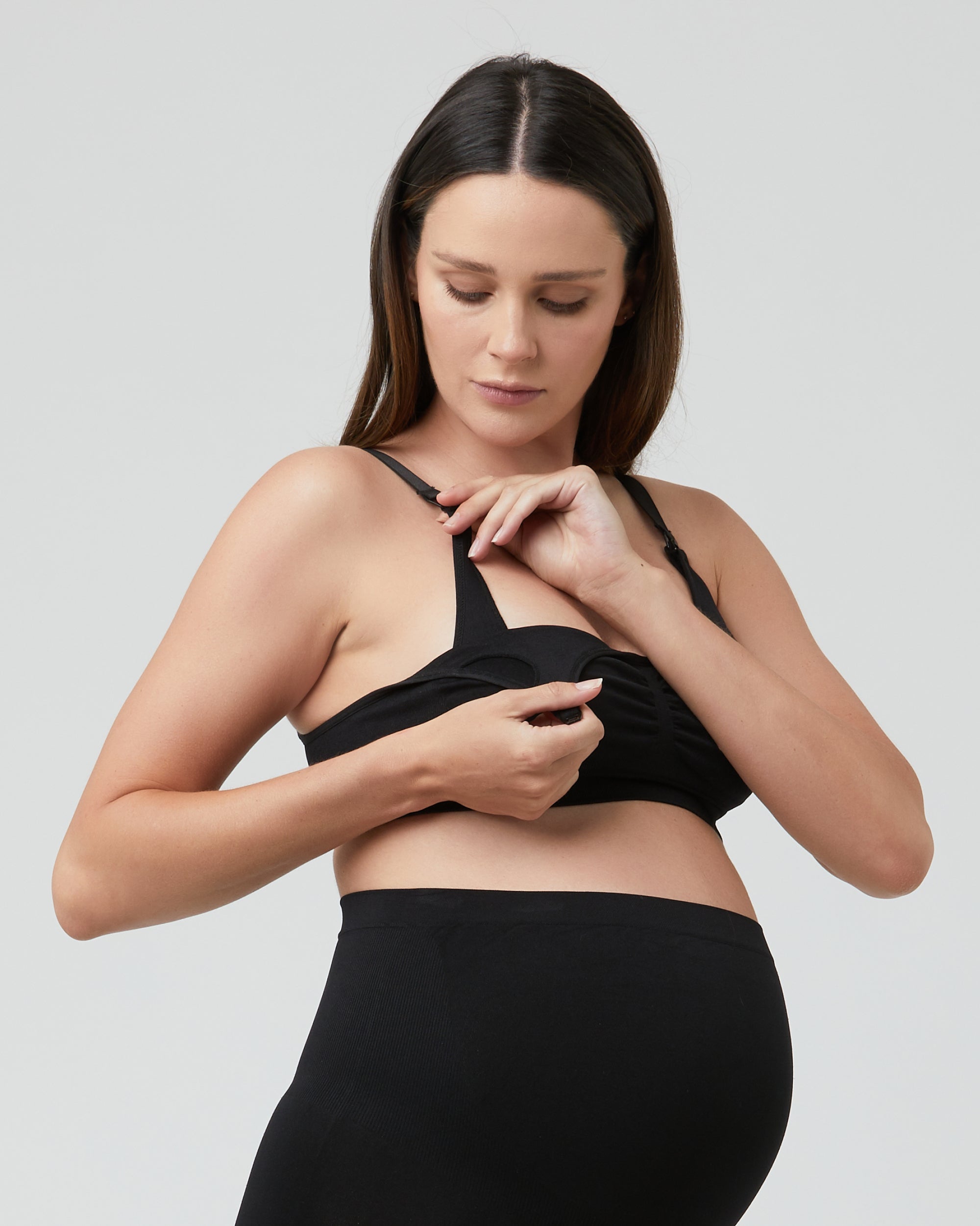 Ripe Maternity Seamless Nursing Bra - White