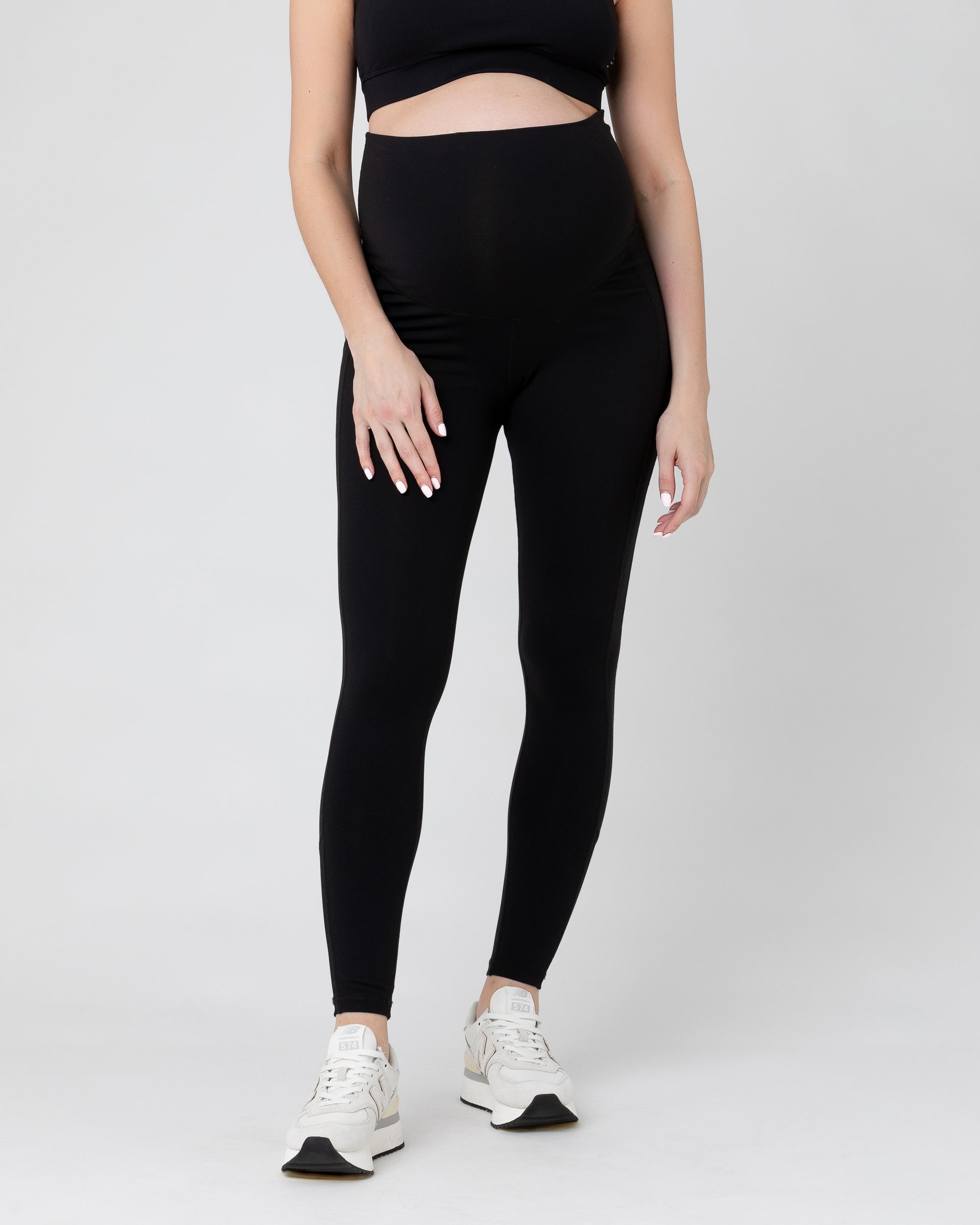 Organic Over Bump Legging - Black