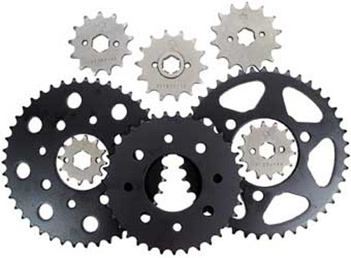 Front Cs Sprocket W-rubber 17t-530 Yam