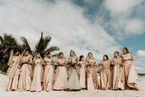 Indian Bridesmaids Outfit Lehenga