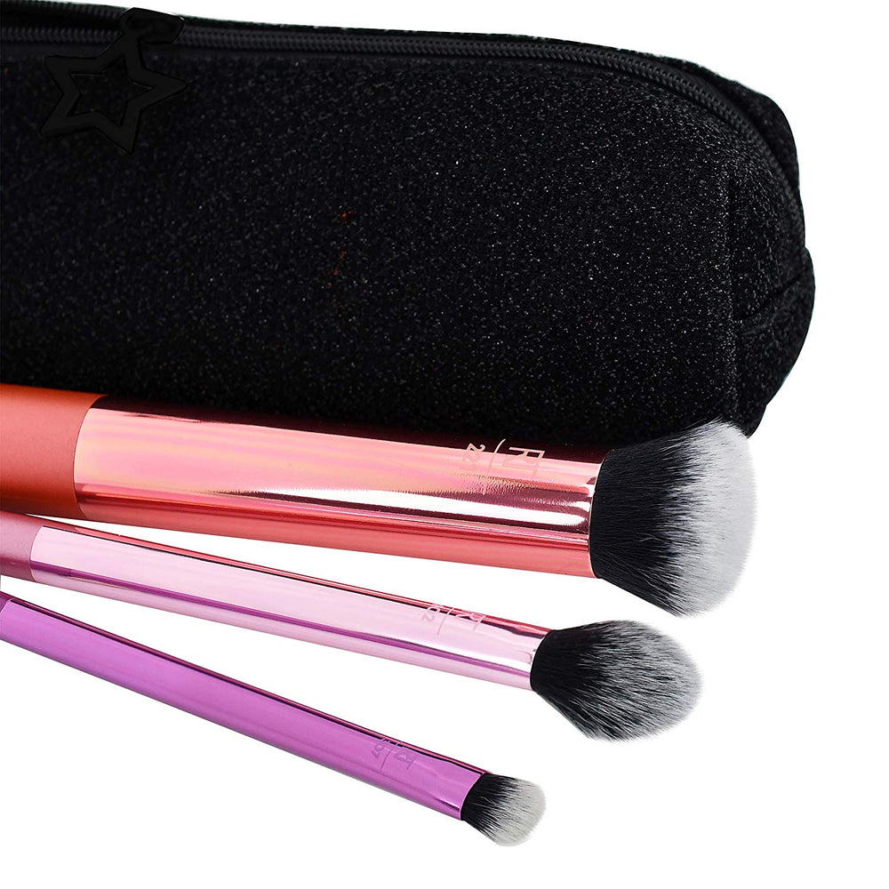 Real Techniques Luminous Makeup Brush Holiday Set Edition – BANSIUSA Store