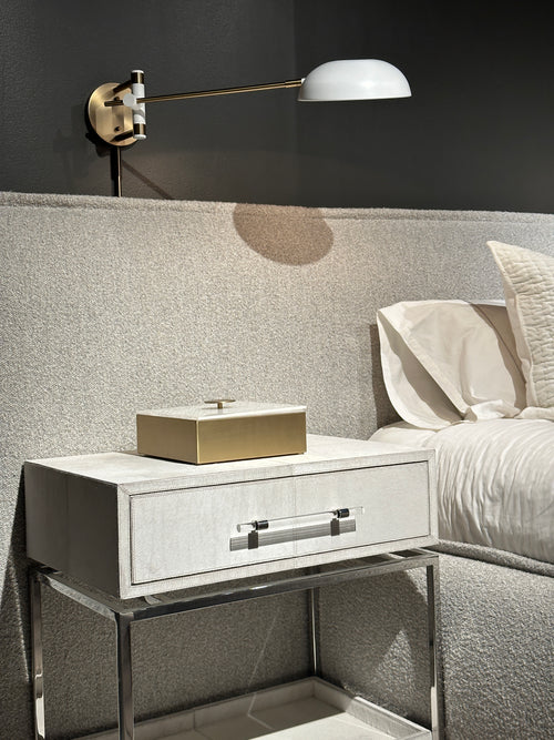 How to mix gold and silver decor, silver accents, 2024 home decor trends from High Point Market by Kevin Francis O'Gara on The Francis Files design blog