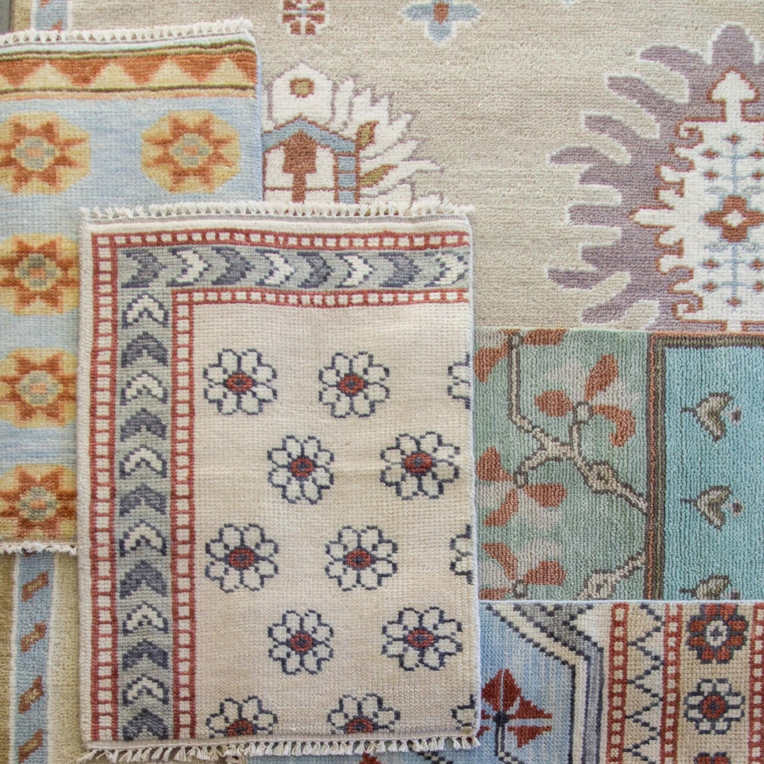 Dede Hand-Knotted Wool Area Rug
