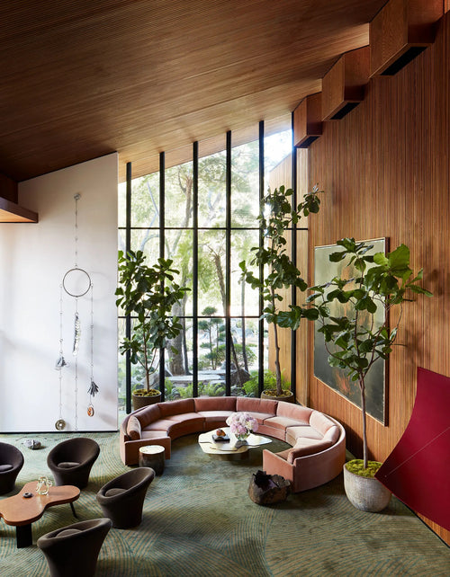 Milo Baughman mid-century furniture designer, luxury home decor inspiration on Kevin Francis Design
