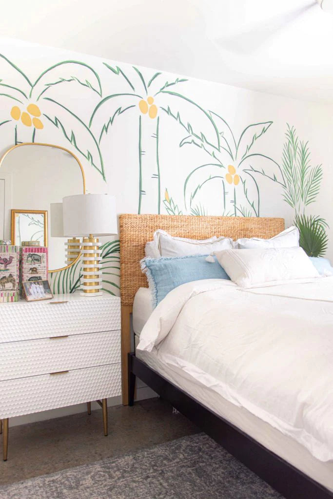 Bedroom makeover before and after design reveal