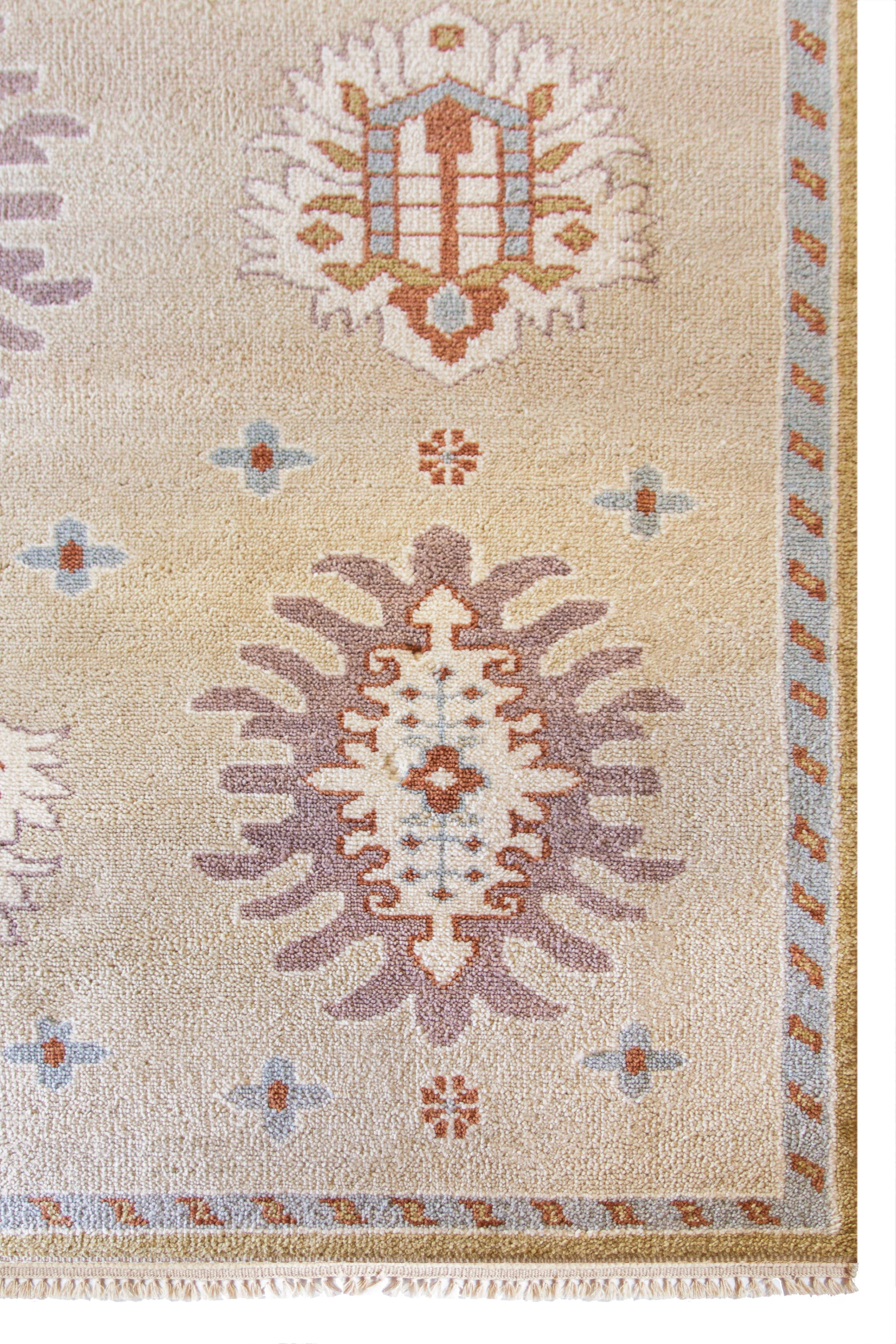 Cairene Hand-Knotted Wool Area Rug by Kevin Francis Design | Luxury Home Decor