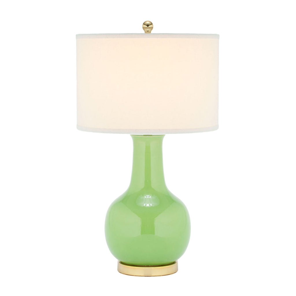 kelly green table lamp