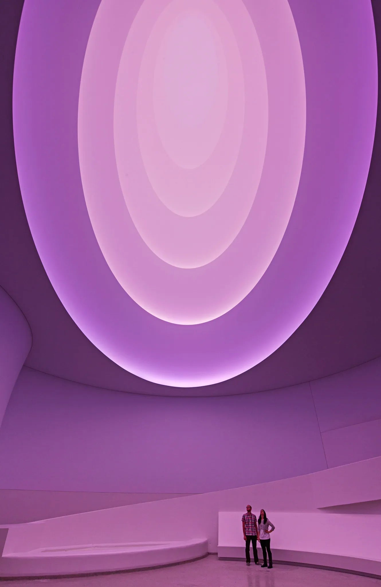 James Turrell art installation, light sculpture, light and space movement artist, Turrell Landmarks, Roden Crater on Kevin Francis Design