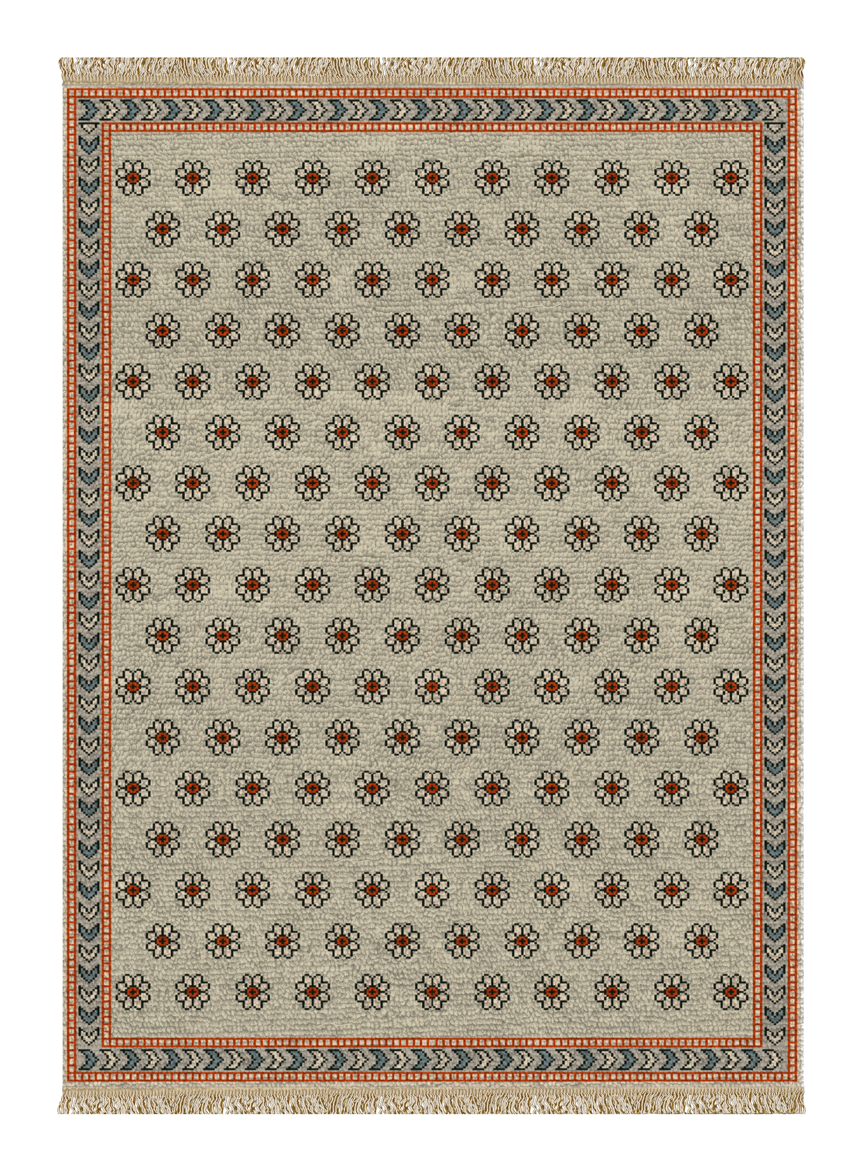 Dede moder Turkish hand-knotted wool rug