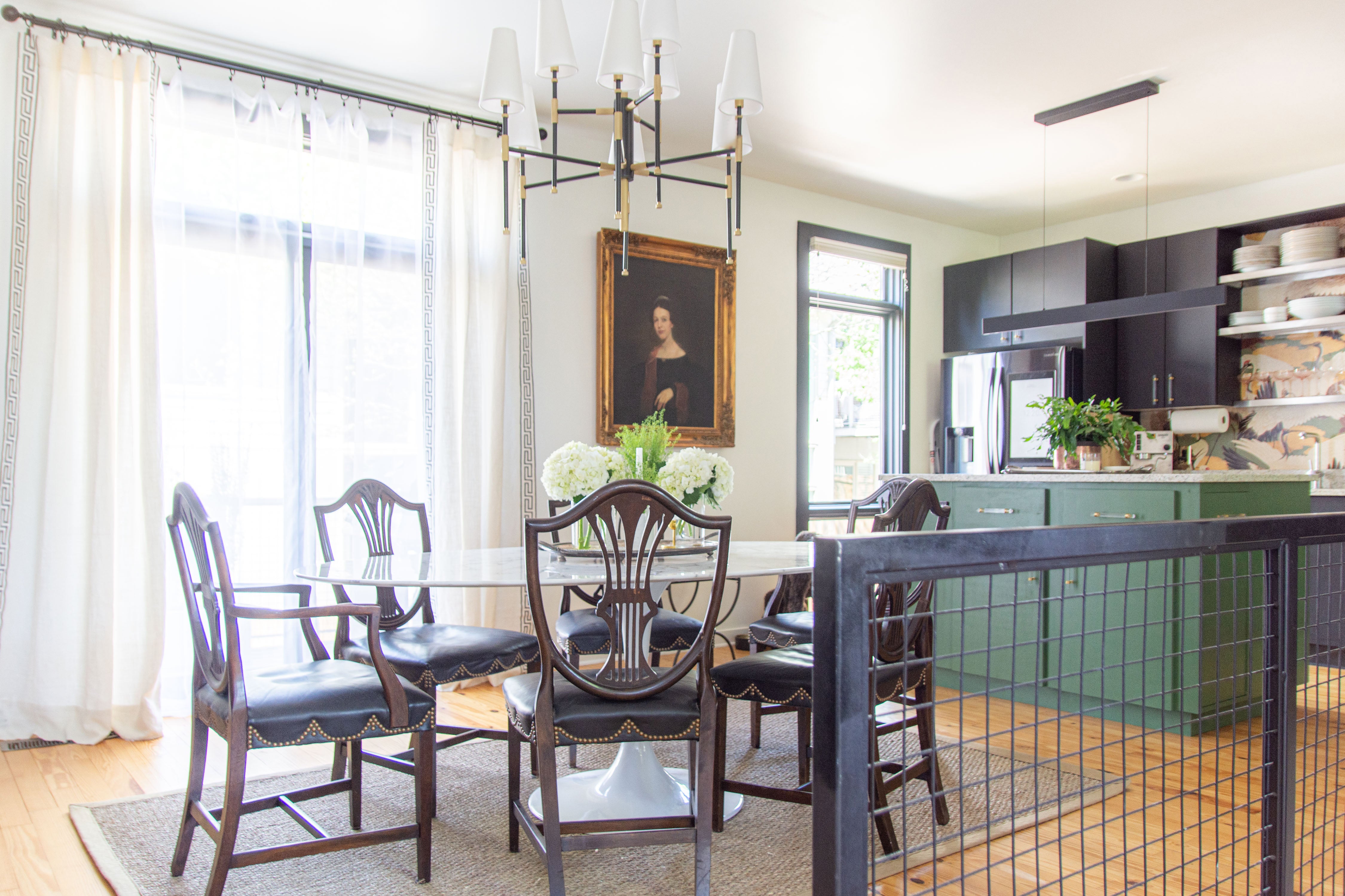 Home design by Atlanta interior designer Kevin Francis O'Gara, New Regency style, modern classic interiors, best new Southern designers