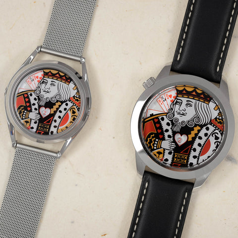 King and Queen Jump Hour Automatic Watches