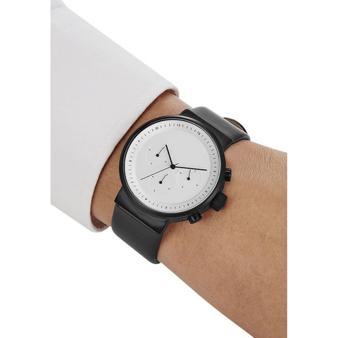 Projects Kiura White Chronograph Watch