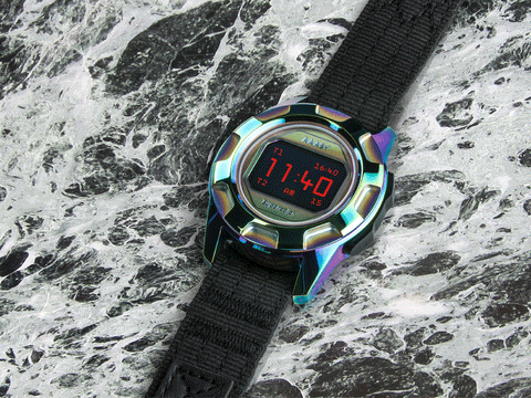 AAASY Digital watches have a color changing display