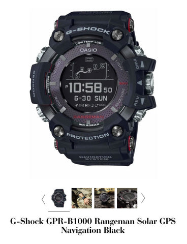 gshock GPS