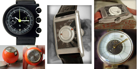 A collection of vintage watches