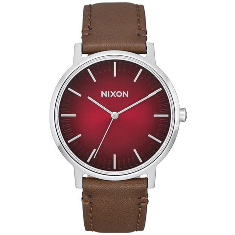 Nixon Porter Oxblood Watch