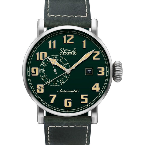 Szanto Big Aviator Automatic Green