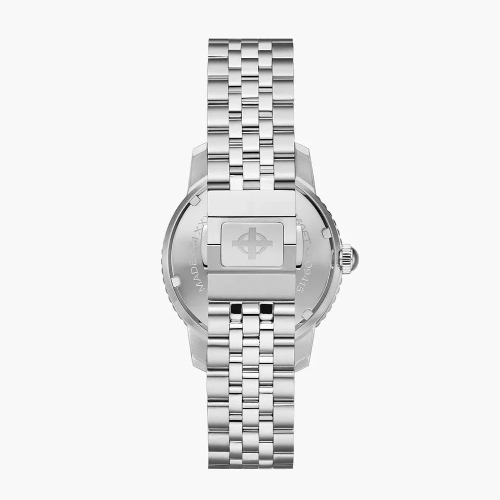 zodiac zo9415 super sea wolf gmt automatic silver ss zo9415 178515