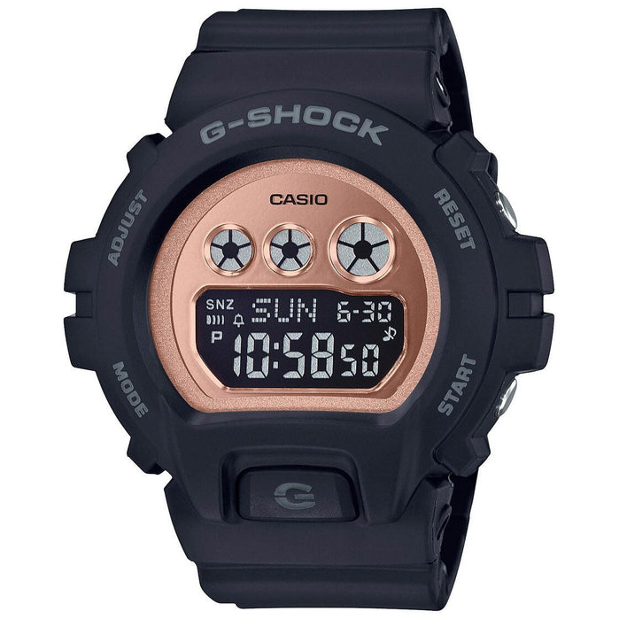 g shock rose gold black