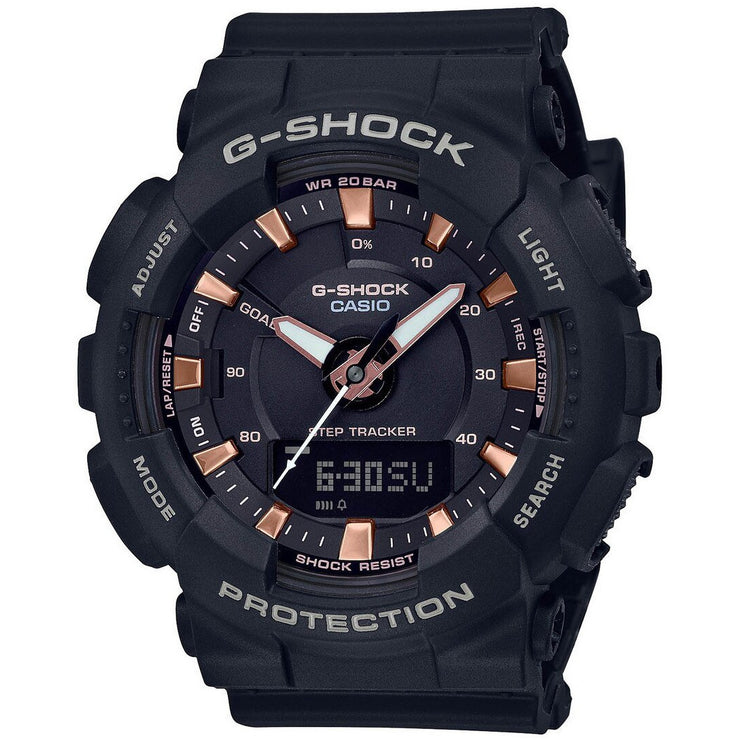 G-Shock S-Series Ana-Digi Pink Gold Black | Watches.com