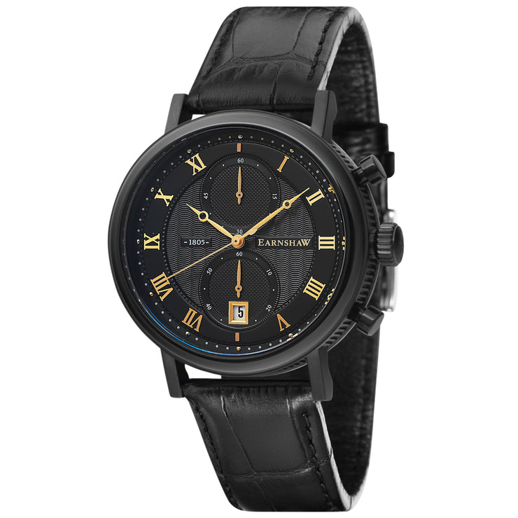 Thomas Earnshaw Precisto Beaufort Chronograph Black | Watches.com