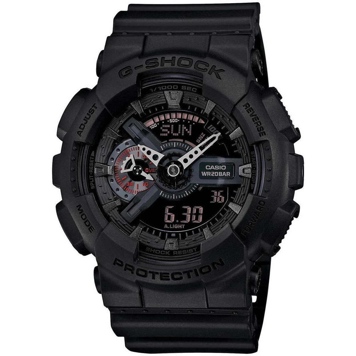 Dempsey Refrein Majestueus G-Shock Classic Military X-Large Matte Black | Watches.com