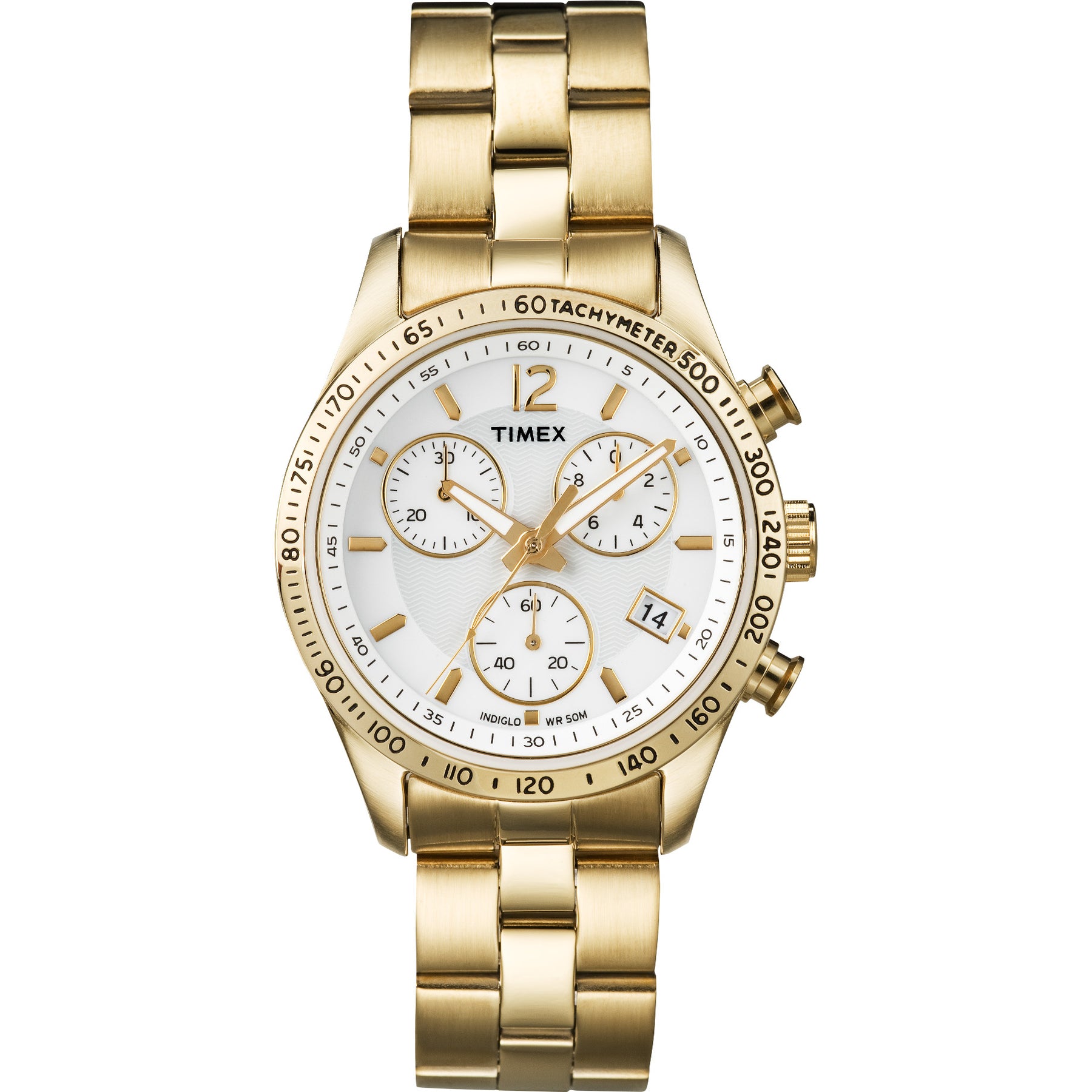 Timex Chronograph 36mm Gold 