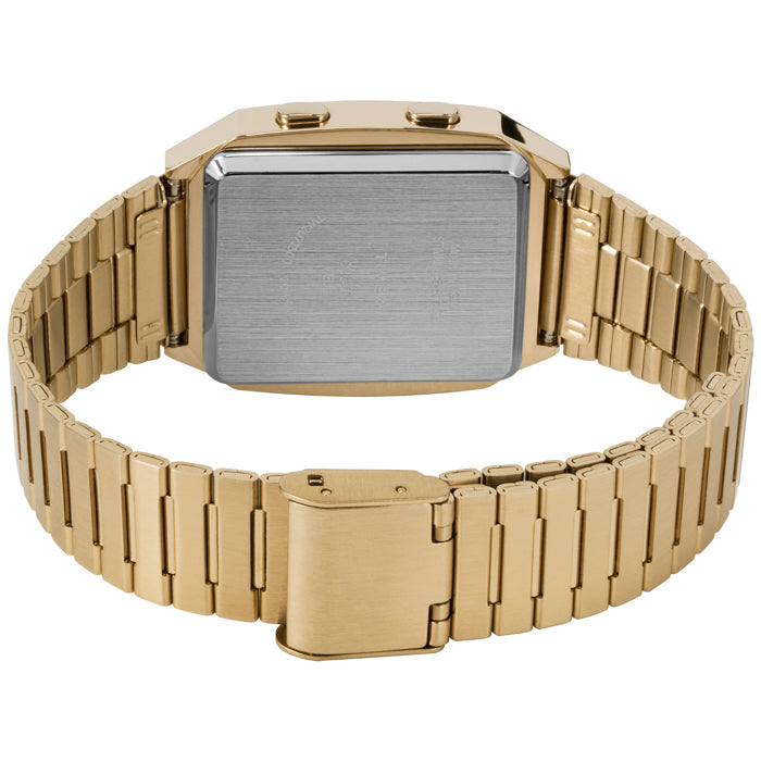 Timex Q LCA Reissue Digital 33mm Gold | Watches.com