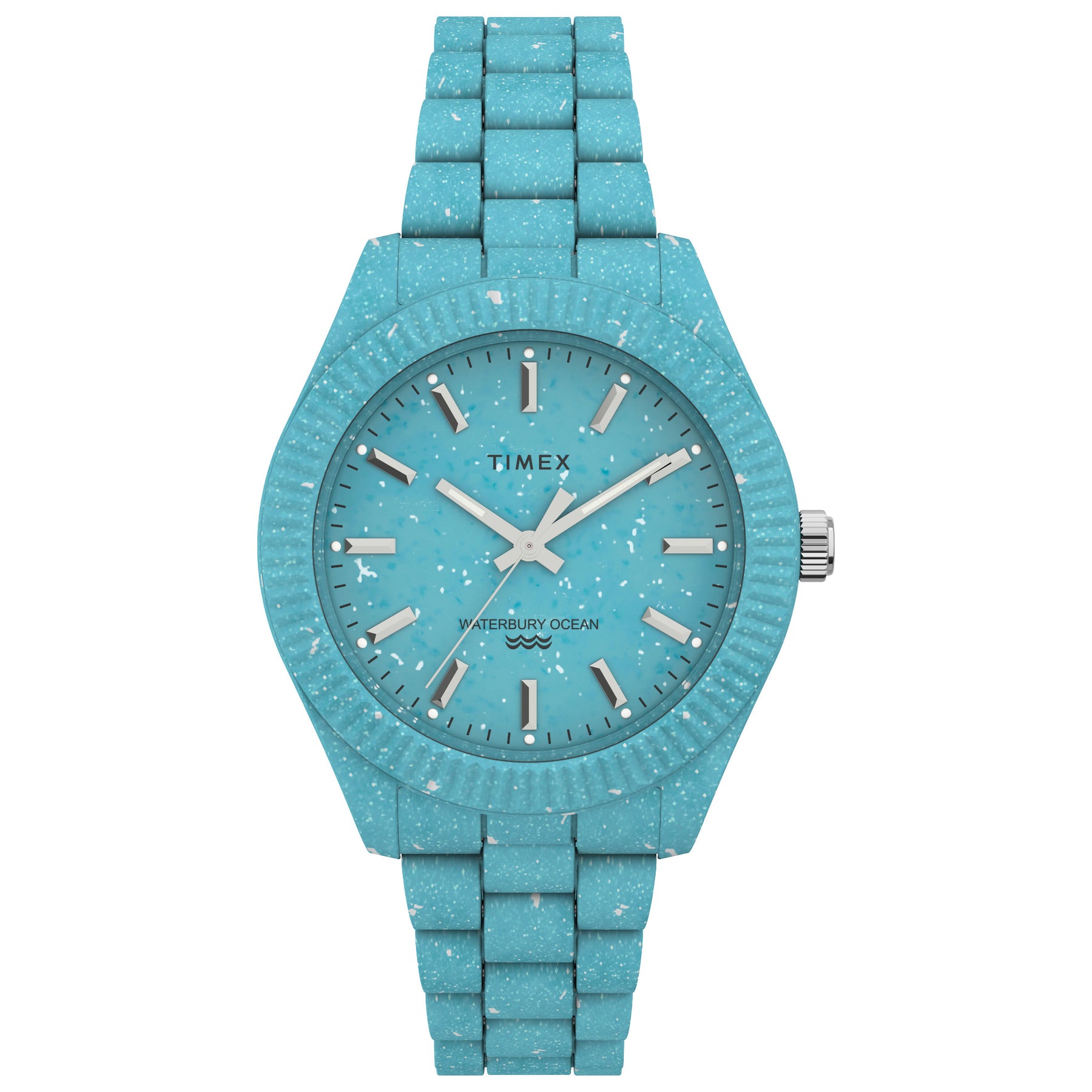 Timex Waterbury Ocean 37mm Recycled Plastic Light Blue 