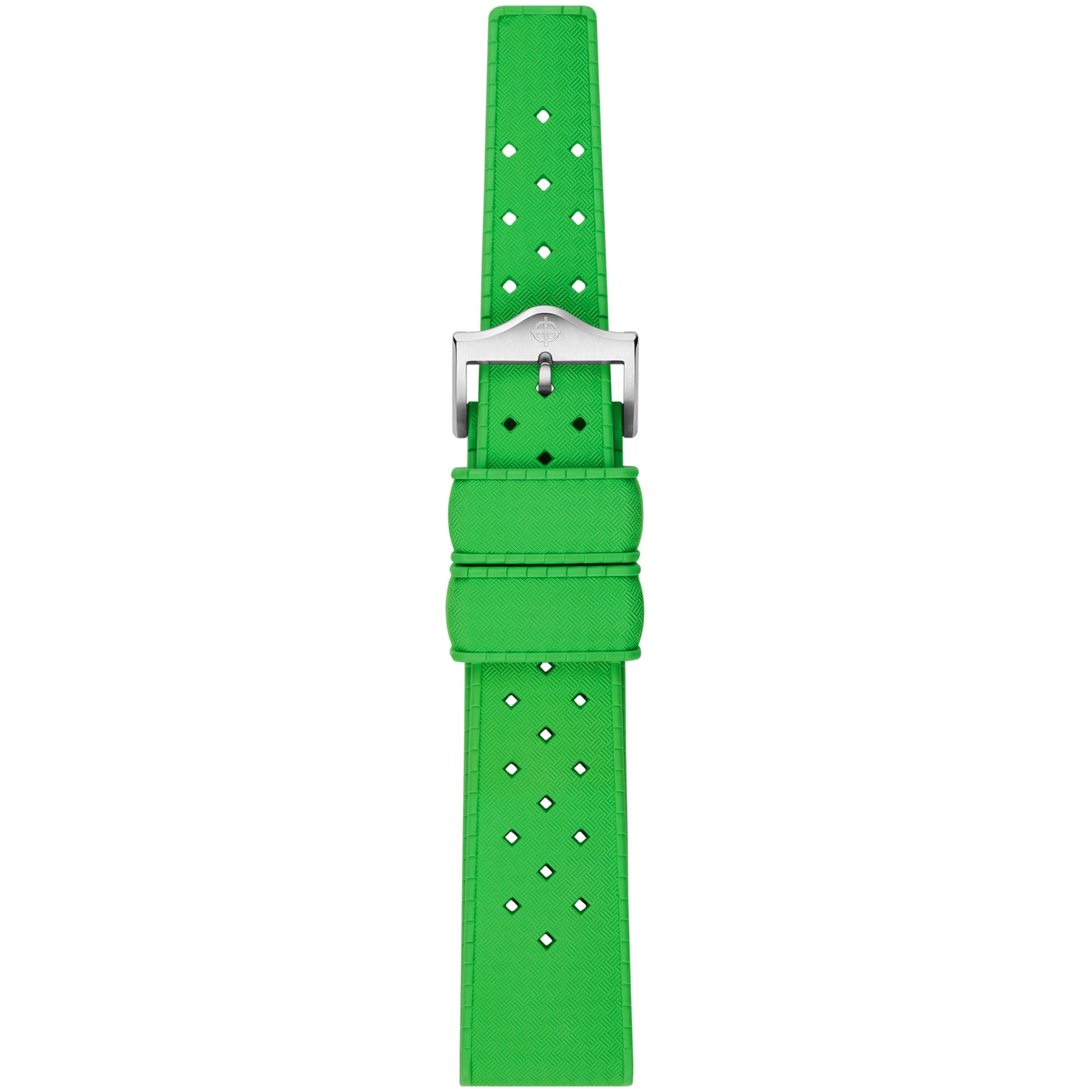 onbekend Hoelahoep werknemer Zodiac 20mm Green Rubber Strap | Watches.com