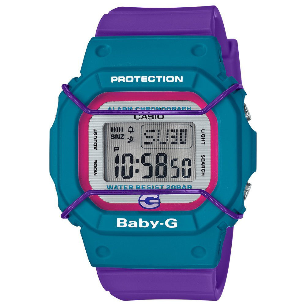 g shock blue and purple