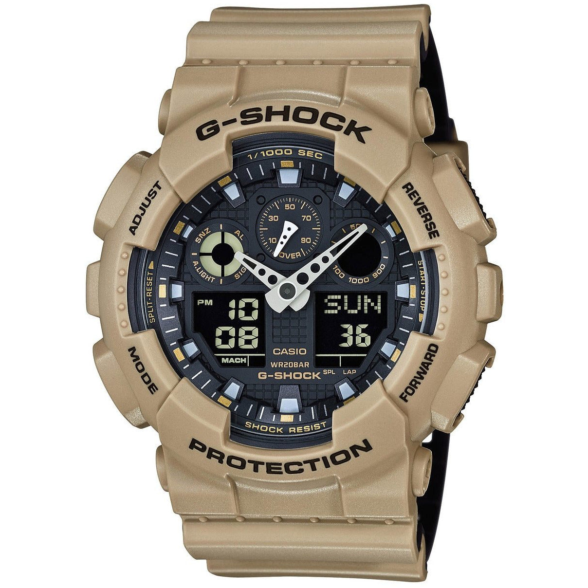 G Shock Ga 100 Military Series Sand Watches Com