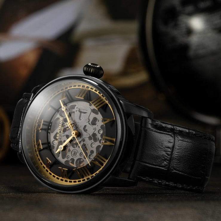 Thomas Earnshaw Precisto Longitude Alta Automatic Black | Watches.com