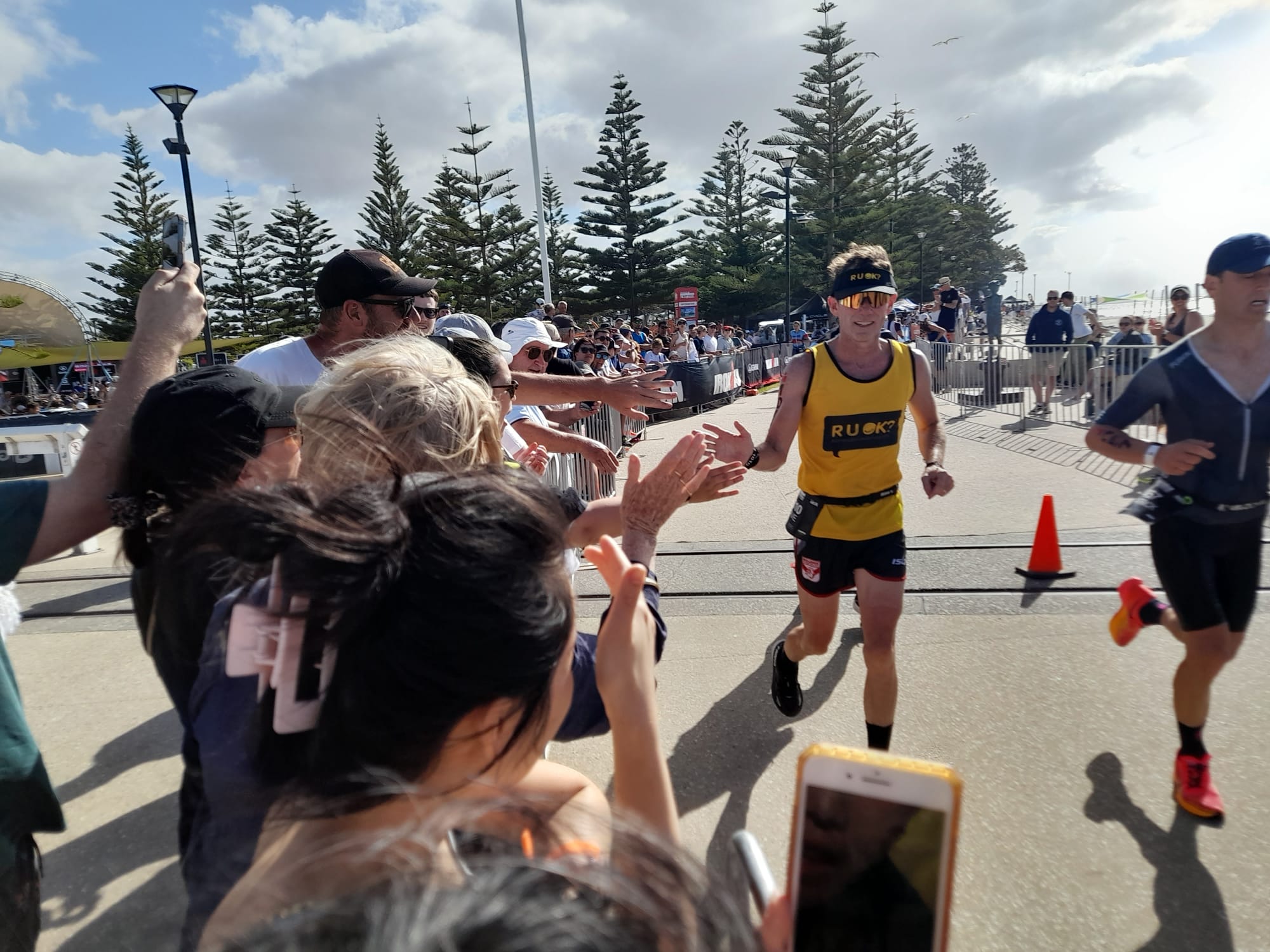 Dave Lowry at Australian Ironman