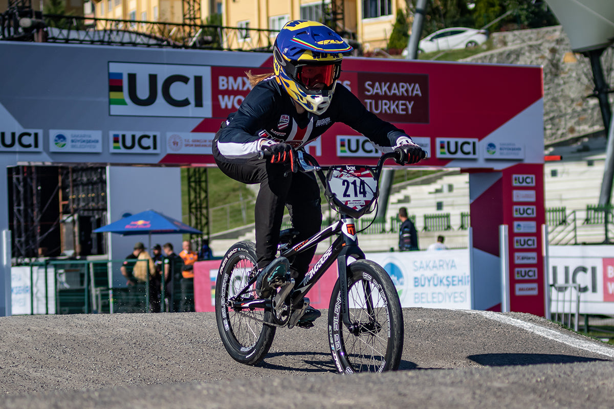 Payton Ridenour at UCI BMX SX World Cup in Turkey