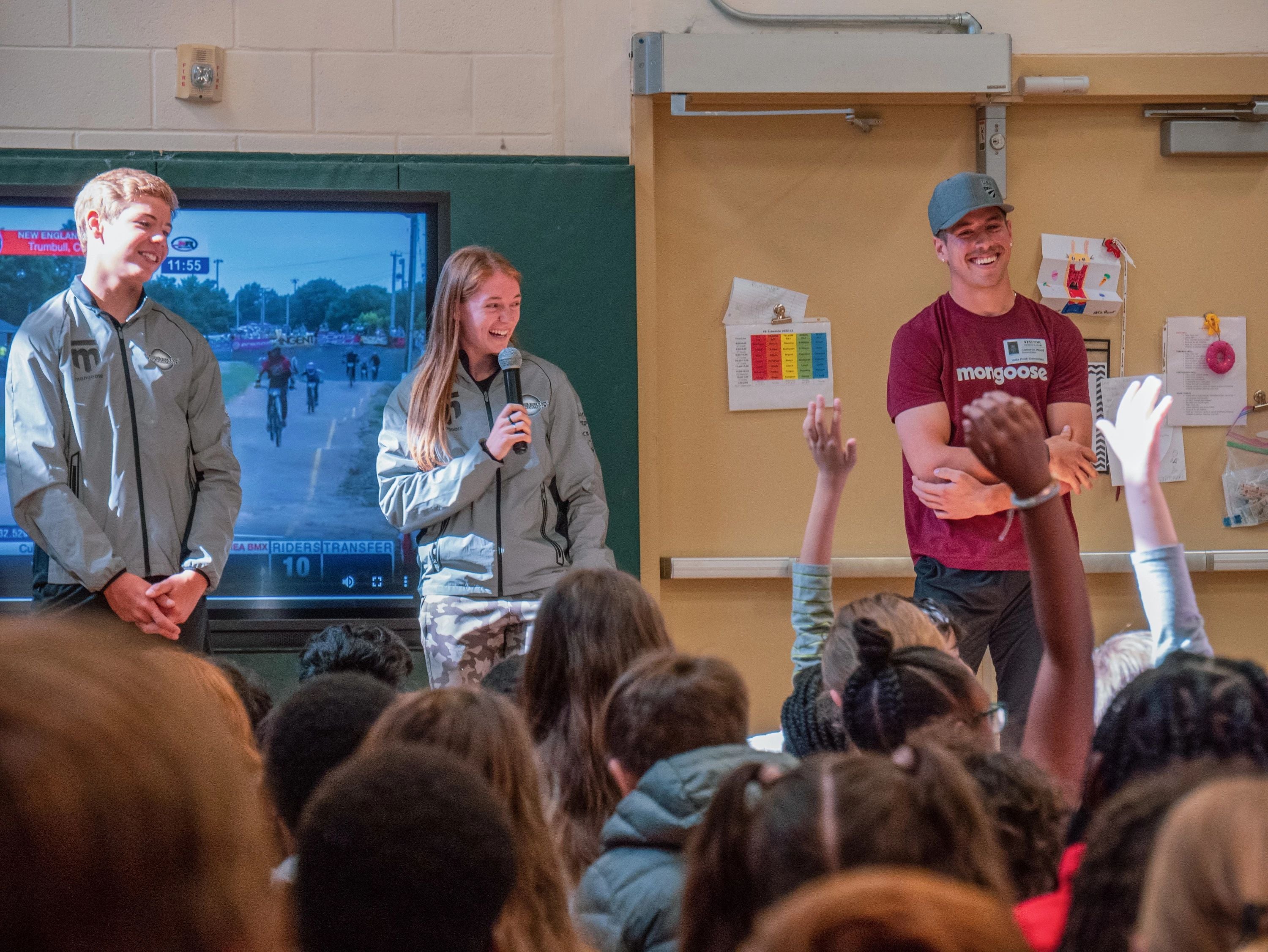 Team Mongoose x USA BMX Foundation visits schools in SC