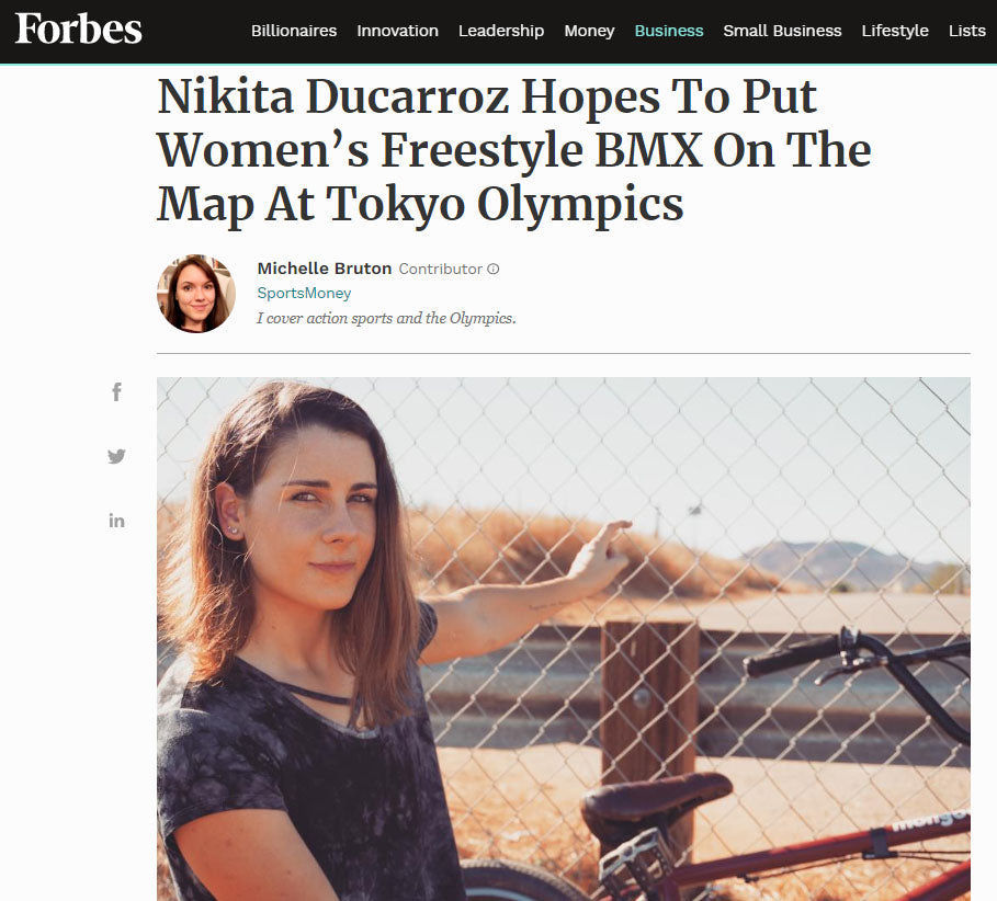 Nikita Ducarroz Forbes Feature
