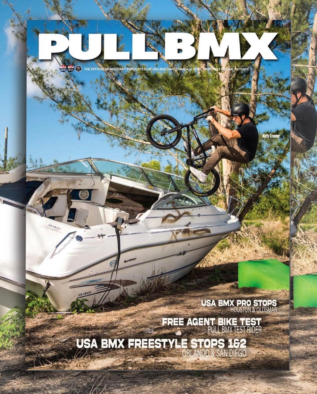 Matty Cranmer PULL BMX cover magazine