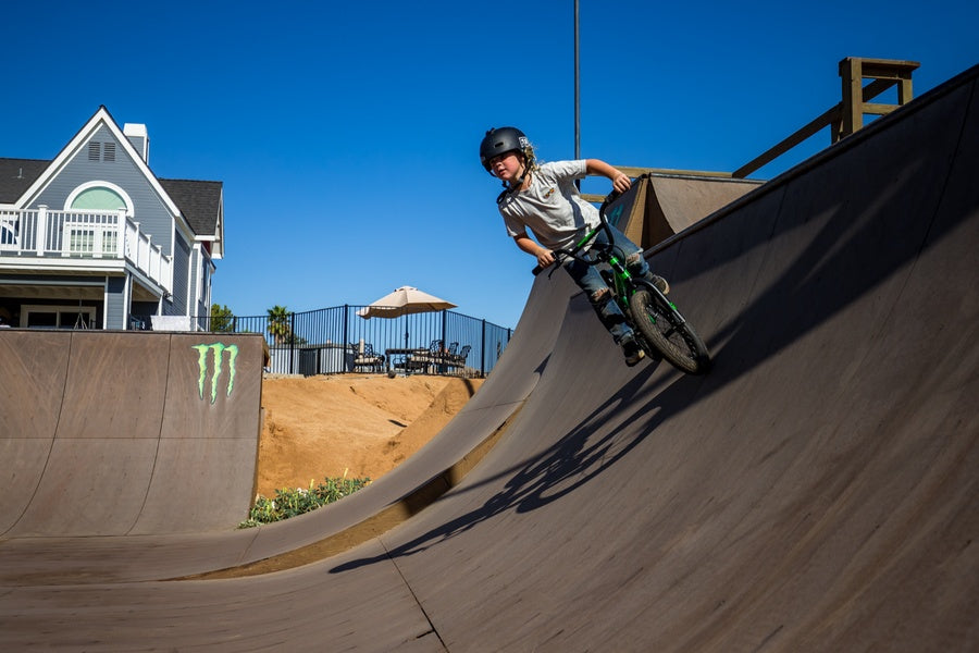 Reid Casey on his Legion L16 freestyle BMX bike