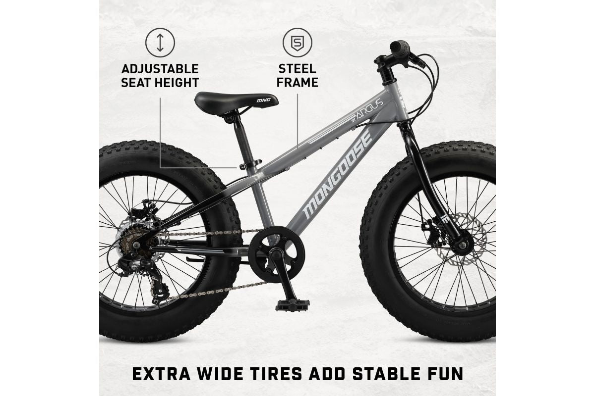 Argus ST | Adult Hardtail Fat Tire Bike | 20