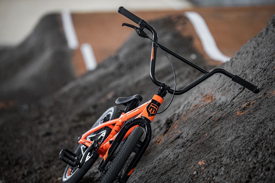 Casque BMX/VTT EVOLVE Storm Matte Black/Orange