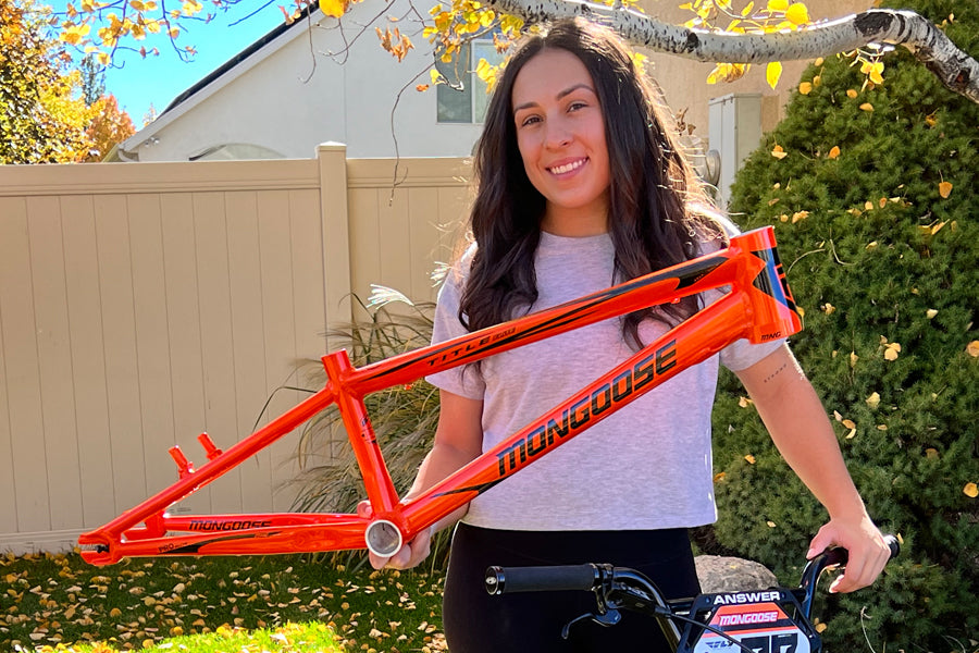 Title Elite Pro XXL Frame | Orange BMX Style | Adult Frame - Mongoose