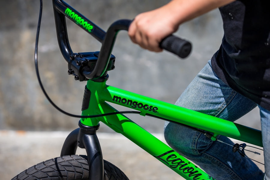 mongoose bike green