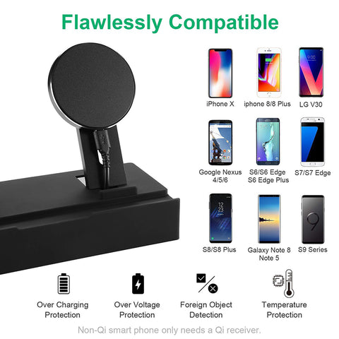 Image of Multi Function Wireless Charging Dock and Station - pinnacleaccessories.shop