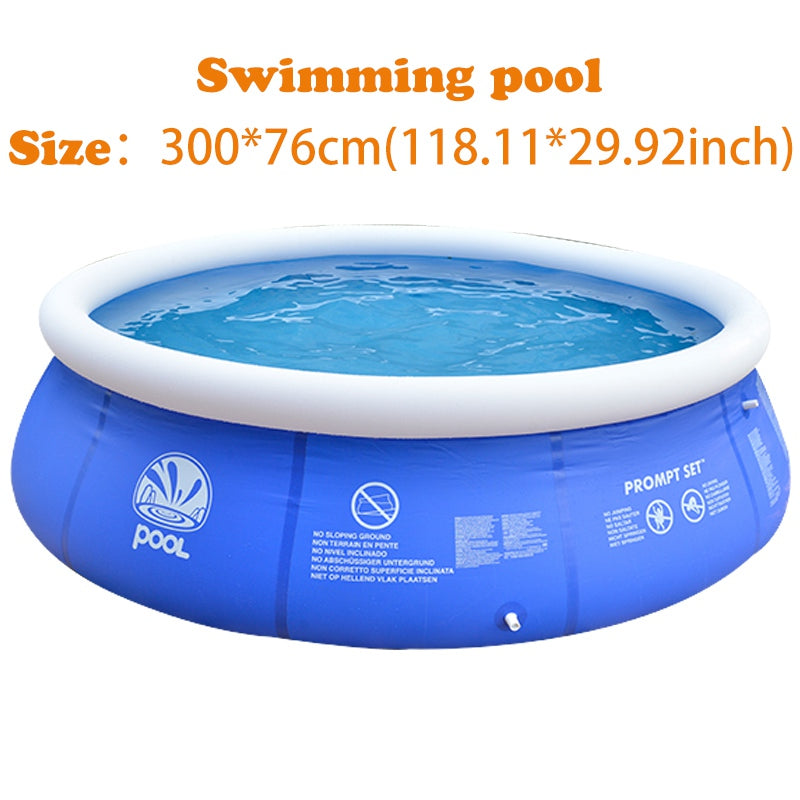 inflatable ring pool