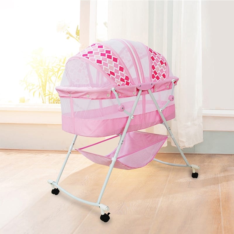 Portable Small Baby Cribs Shaker 